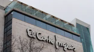 Edificio de El Corte Inglés. ERE