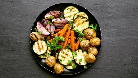 Plato de vegetales