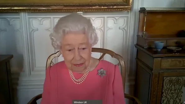 Isabel II de Inglaterra anima a los británicos a vacunarse Isabel II de Inglaterra anima a los británicos a vacunarse
