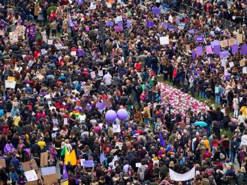 Manifestacion masiva 8M 2020