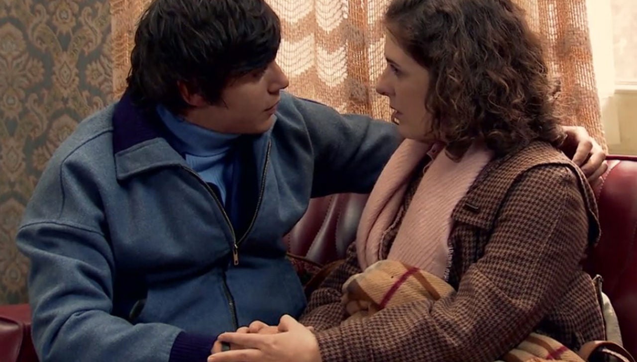 Fabián y Virginia viven un momento de intimidad Fabián y Virginia viven un momento de intimidad