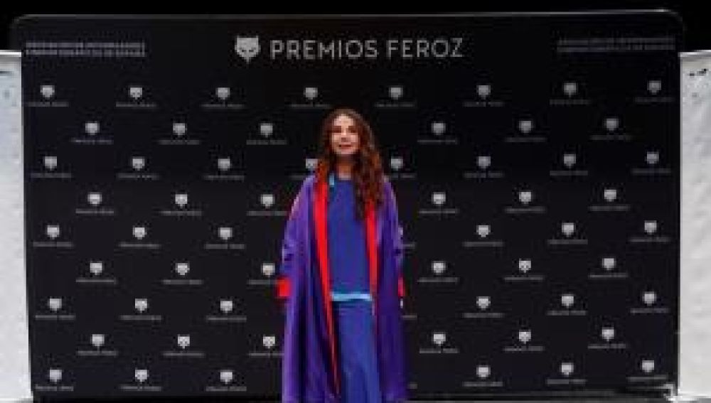 La actriz Victoria Abril, en premios Feroz 2021