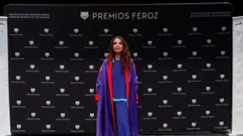 La actriz Victoria Abril, en premios Feroz 2021 La actriz Victoria Abril, en premios Feroz 2021