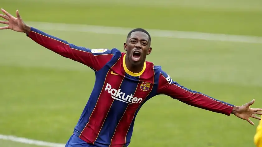 Dembel&eacute; tumba al Sevilla y mantiene al Bar&ccedil;a en la lucha por la Liga
