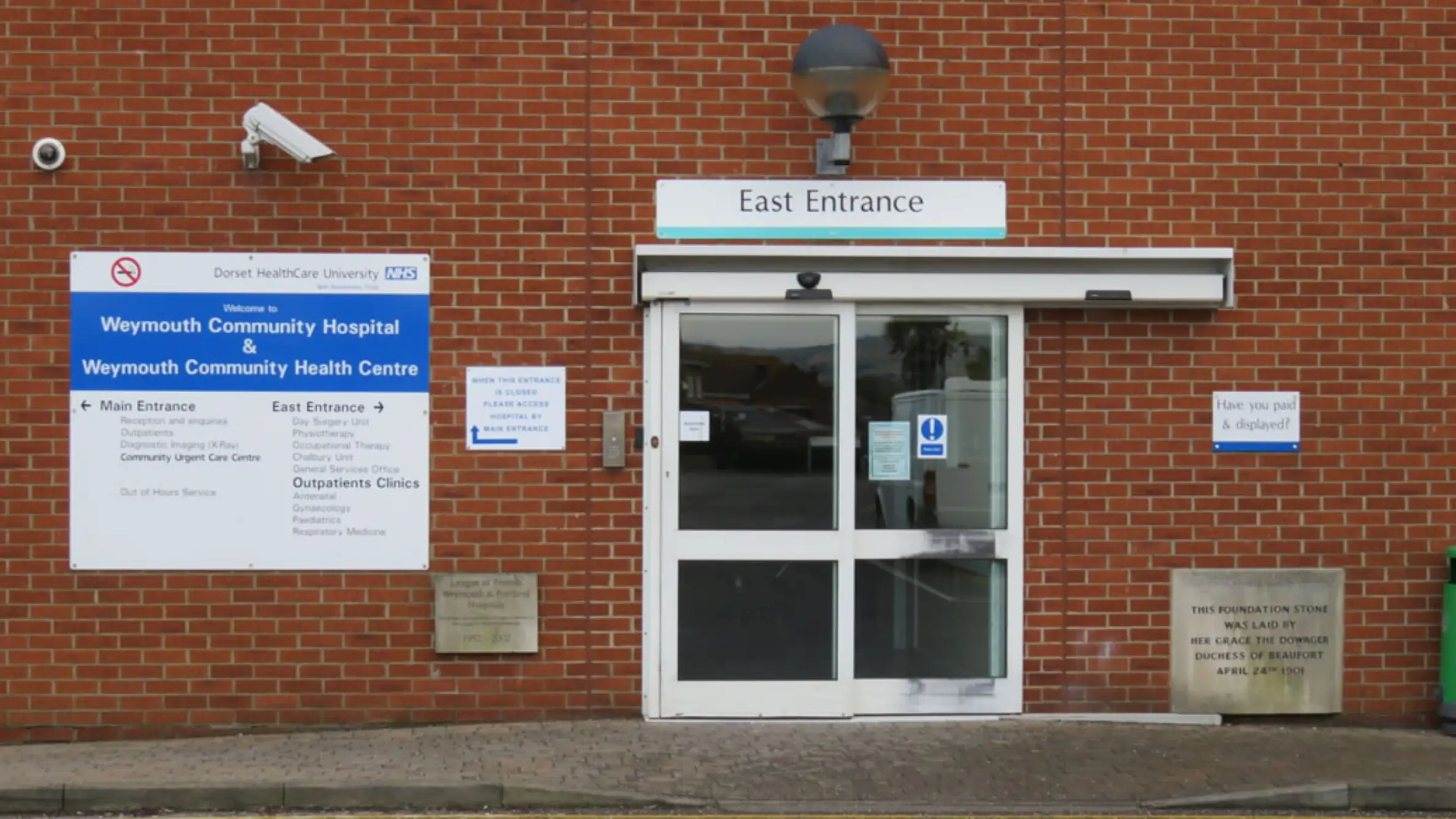 Hospital de Weymouth donde acudi&oacute; el joven con sepsis