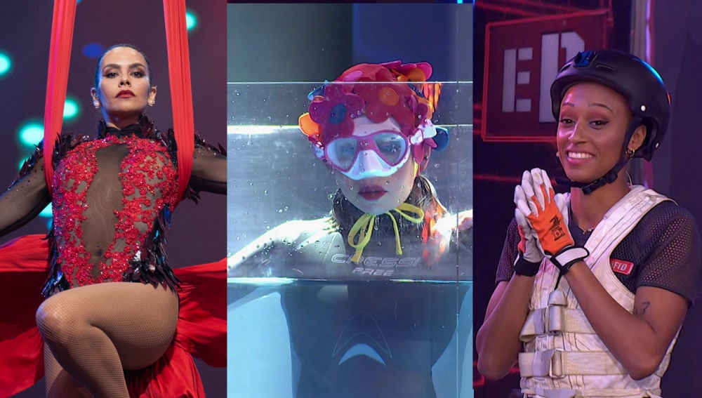 Las acrobacias de Cristina Pedroche, el pique de Ana Peleteiro con Kira Miró y la fugaz Apnea de Ágatha Ruiz de la Prada en el séptimo programa de ‘El Desafío’