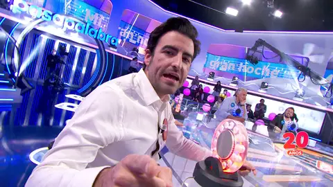 Rafa Castaño celebra ‘su gran noche’ en ‘Pasapalabra’ Especial 20 aniversario de 'Pasapalabra'