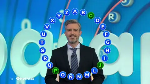 Matías Prats 'somete' a Ángel Carreira al rosco de Pasapalabra en directo Matías Prats 'somete' a Ángel Carreira al rosco de Pasapalabra en directo