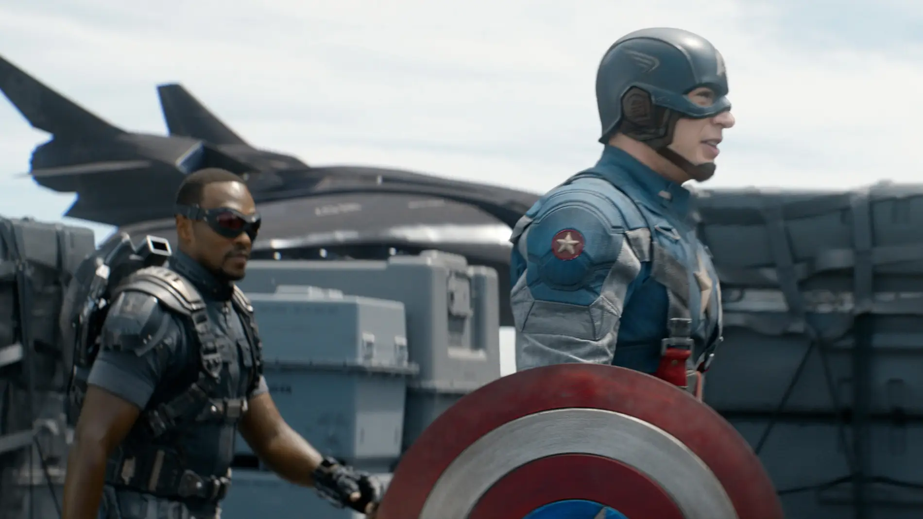 Capitán América y Falcón