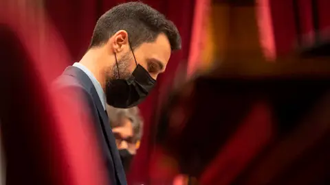 Roger Torrent El ex presidente del parlamento Catalán, Roger Torrent