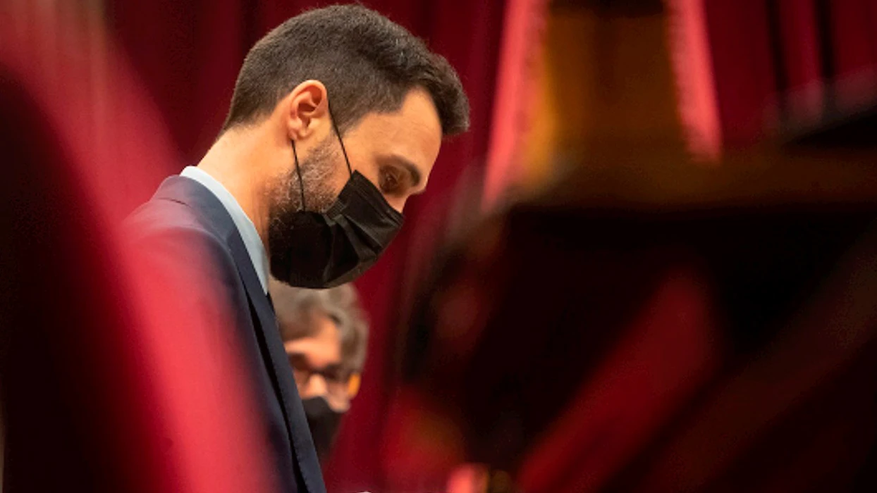 El ex presidente del parlamento Catal&aacute;n, Roger Torrent