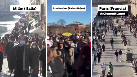 Concentraciones en Europa Concentraciones en Europa