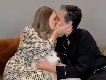 Jodie Foster durante los Globos de Oro 2021 Jodie Foster durante los Globos de Oro 2021