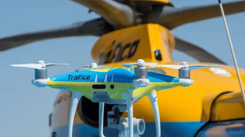 Dron de la DGT Dron de la DGT