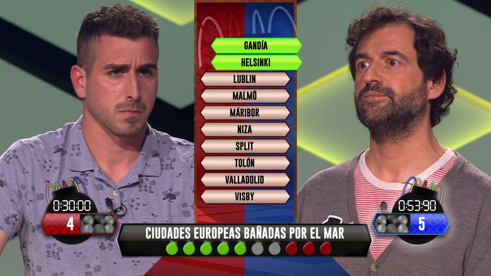 Un &uacute;nico fallo sentencia a Oriol, de los &lsquo;J-Cobs&rsquo; en la fase estrat&eacute;gica de &lsquo;&iexcl;Boom!&rsquo;