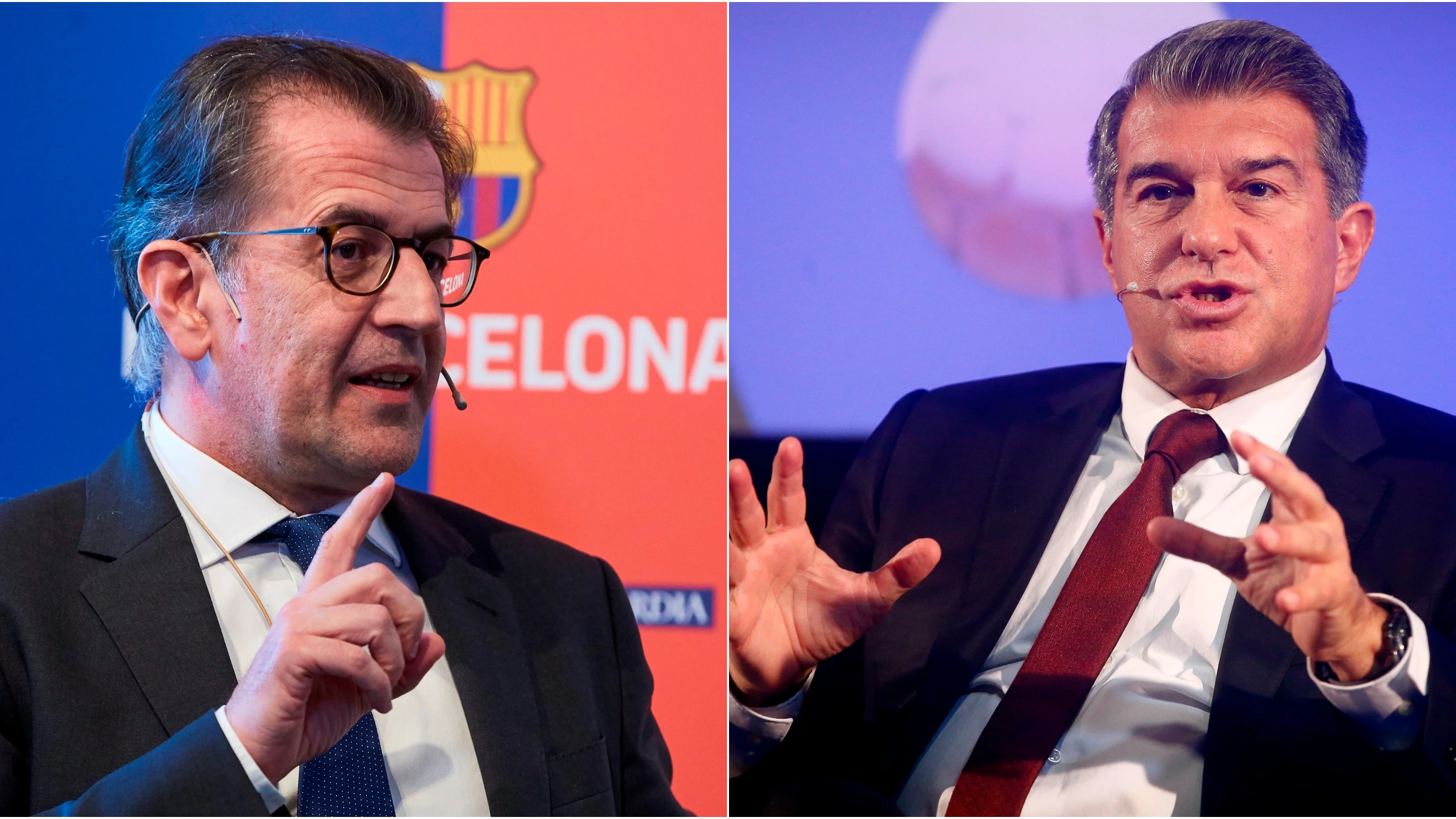 Toni Freixa y Joan Laporta Toni Freixa y Joan Laporta