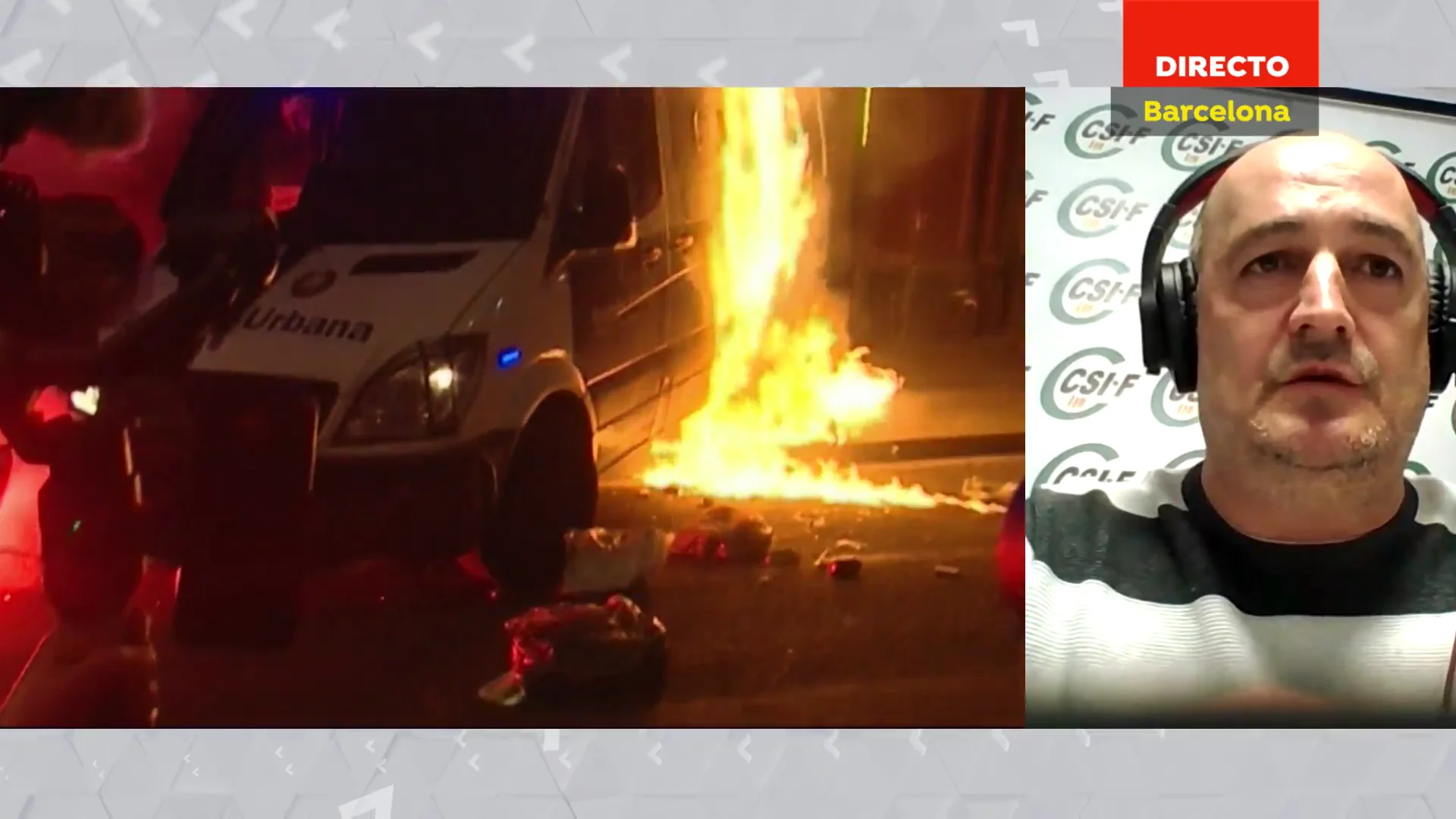 La indignaci&oacute;n de la Polic&iacute;a por la violencia en Catalu&ntilde;a: "Parece que los propios poderes p&uacute;blicos est&aacute;n buscando un muerto"