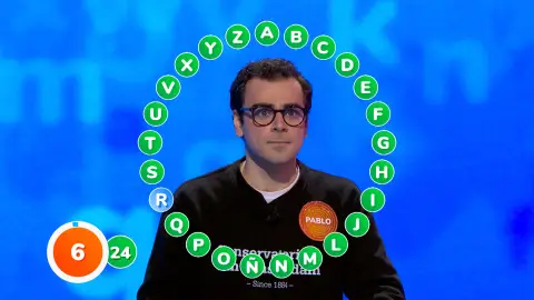 Pablo enloquece el plató a falta de una única palabra para completar ‘El Rosco’, ¿sabrá el apellido del biólogo? Pablo enloquece el plató a falta de una única palabra para completar ‘El Rosco’, ¿sabrá el apellido del biólogo?