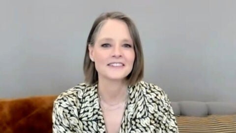 Jodie Foster en los Globos de Oro 2021