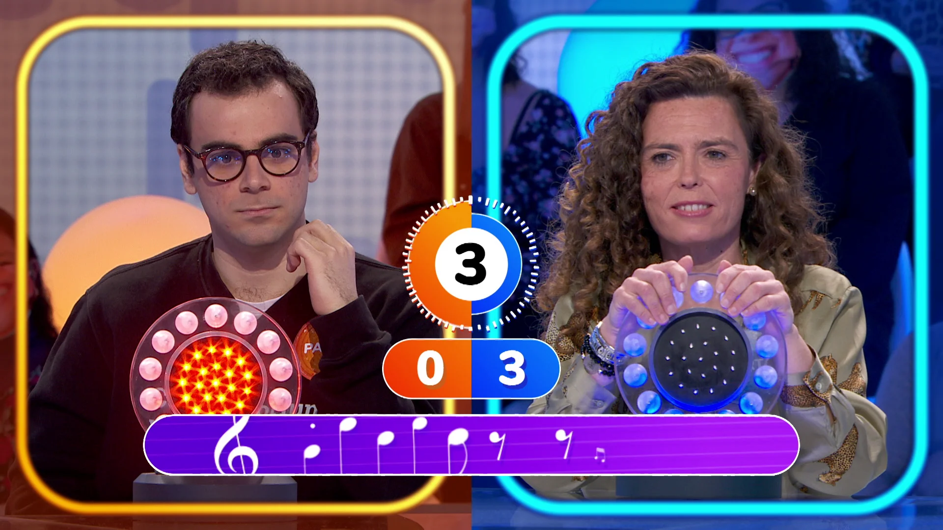 Desconcierto absoluto en el duelo entre Pablo y Marta: “Está al revés la canción, ¿no?” Desconcierto absoluto en el duelo entre Pablo y Marta: “Está al revés la canción, ¿no?”
