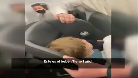 Cancelan un vuelo a Nueva York por un niño sin mascarilla Cancelan un vuelo a Nueva York por un niño sin mascarilla