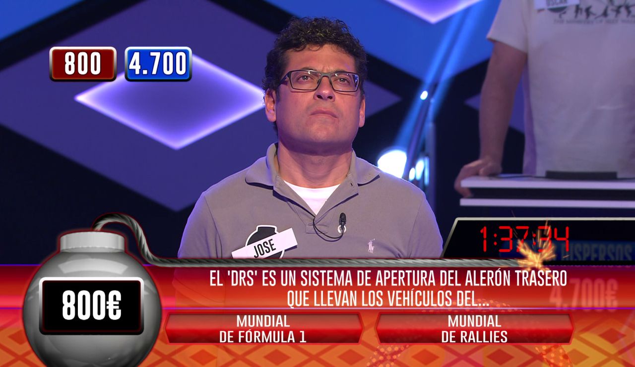 ¡Solo ante el peligro! La gran bomba clasificatoria de Jose, de ‘Los pardones’, en ‘¡Boom!’ ¡Solo ante el peligro! La gran bomba clasificatoria de Jose, de ‘Los pardones’, en ‘¡Boom!’