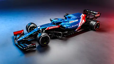El nuevo Alpine A521 de Fernando Alonso El nuevo Alpine A521 de Fernando Alonso