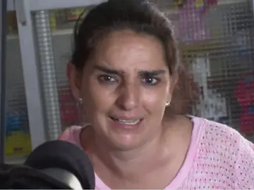 Madre de joven apaleada. Madre de joven apaleada.