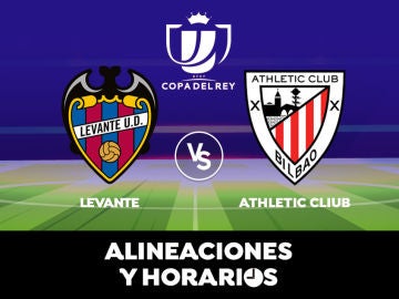 Levante - Athletic Club: Horario, alineaciones y dónde ver el partido de la Copa del Rey en directo