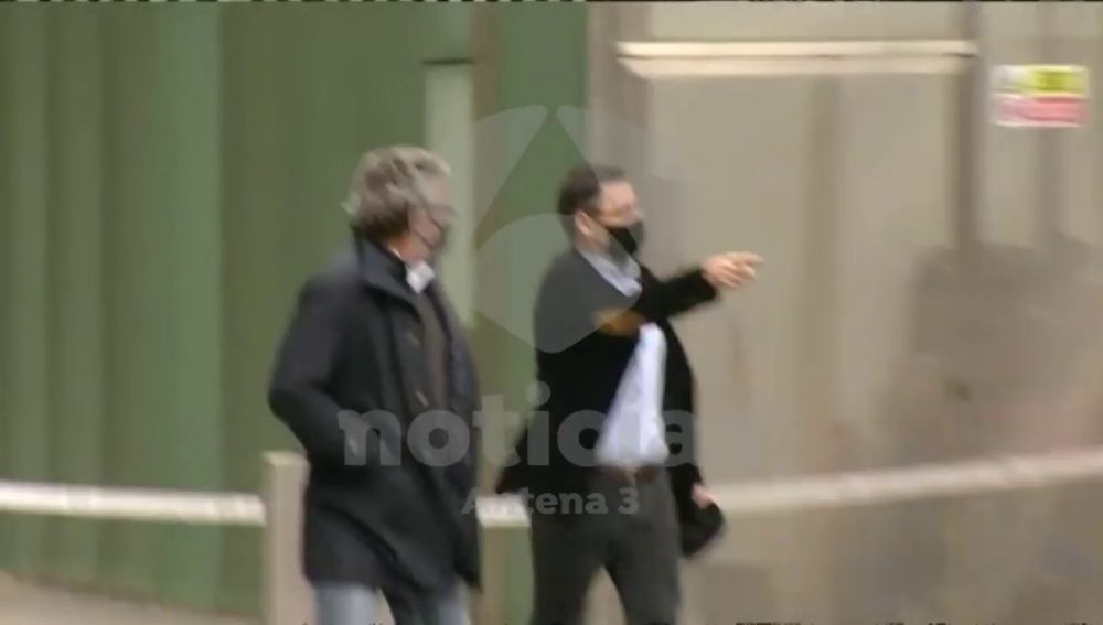 REEMPLAZO |  Imágenes en exclusiva de Antena 3 Noticias de la salida de Josep María Bartomeu del juzgado