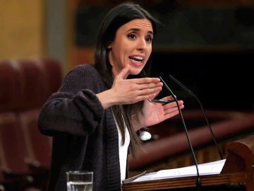 La ministra de Igualdad, Irene Montero