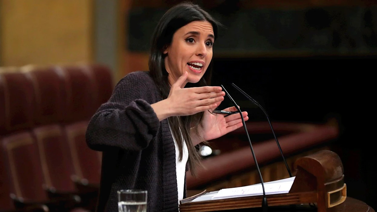 La ministra de Igualdad, Irene Montero La ministra de Igualdad, Irene Montero