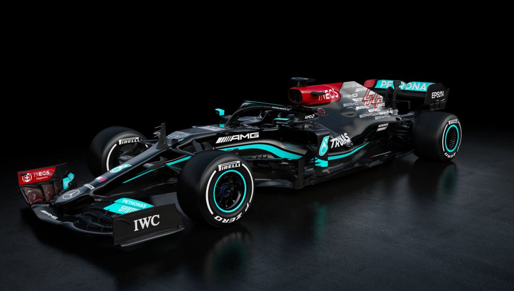 Así es el W12 de Mercedes para la temporada 2021 de Fórmula 1