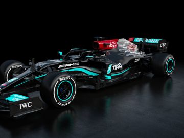 Así es el W12 de Mercedes para la temporada 2021 de Fórmula 1