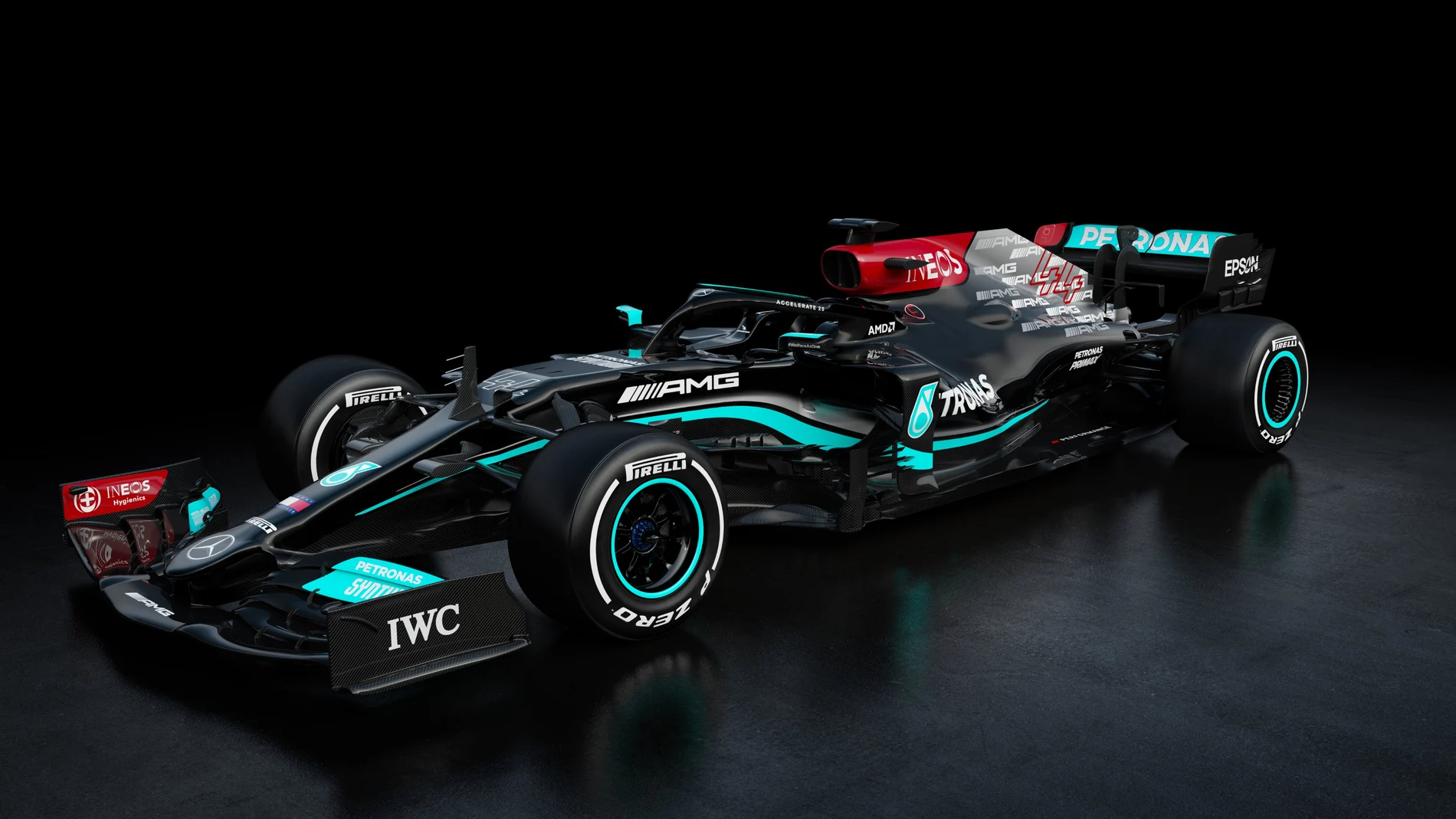 Así es el W12 de Mercedes para la temporada 2021 de Fórmula 1 Así es el W12 de Mercedes para la temporada 2021 de Fórmula 1