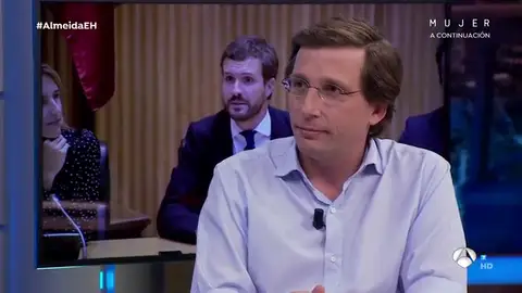 José Luis Martínez-Almeida, en su visita en El Hormiguero: "Lo importante no es la sede del PP sino la calle" José Luis Martínez-Almeida, en su visita en El Hormiguero: "Lo importante no es la sede del PP sino la calle"