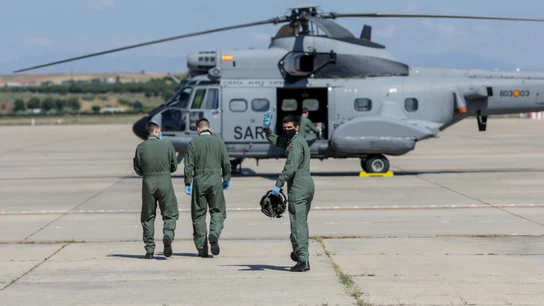 Foto de archivo. Una base militar de EEUU con militares españoles. Militares