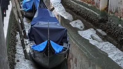 Imagen de uno de los canales de Venecia