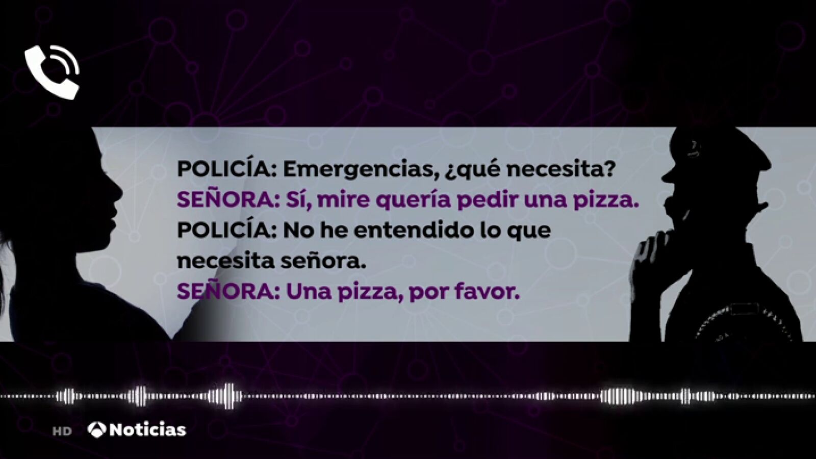 Una víctima de violencia machista en Italia llama a la policía simulando pedir una pizza para pedir ayuda