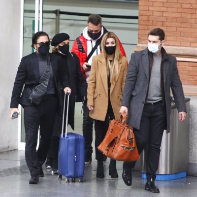 Bustamante, Chenoa, Natalia y Manu Tenorio rumbo a Barcelona