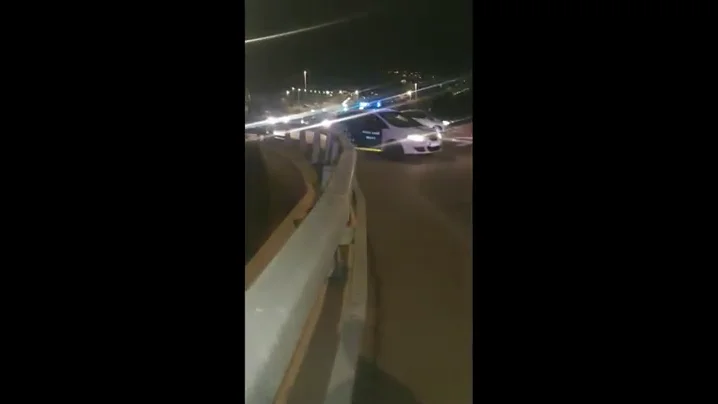 Las imágenes del accidente de Álex Casademunt en Mataró Las imágenes del accidente de Álex Casademunt en Mataró