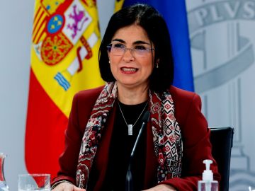Carolina Darias, en rueda de prensa este miércoles.