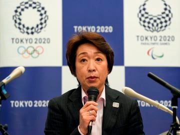 La presidenta del comité organizador de los Juegos Olímpicos y Paralímpicos de Tokio 2020, Seiko Hashimoto