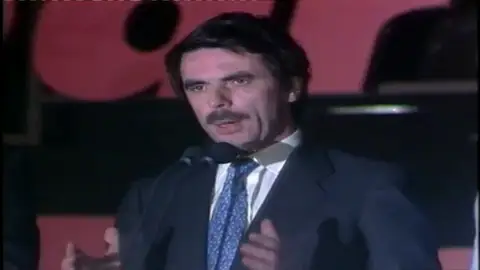 Se cumplen 25 años de la primera victoria del Partido Popular con José María Aznar Se cumplen 25 años de la primera victoria del Partido Popular con José María Aznar
