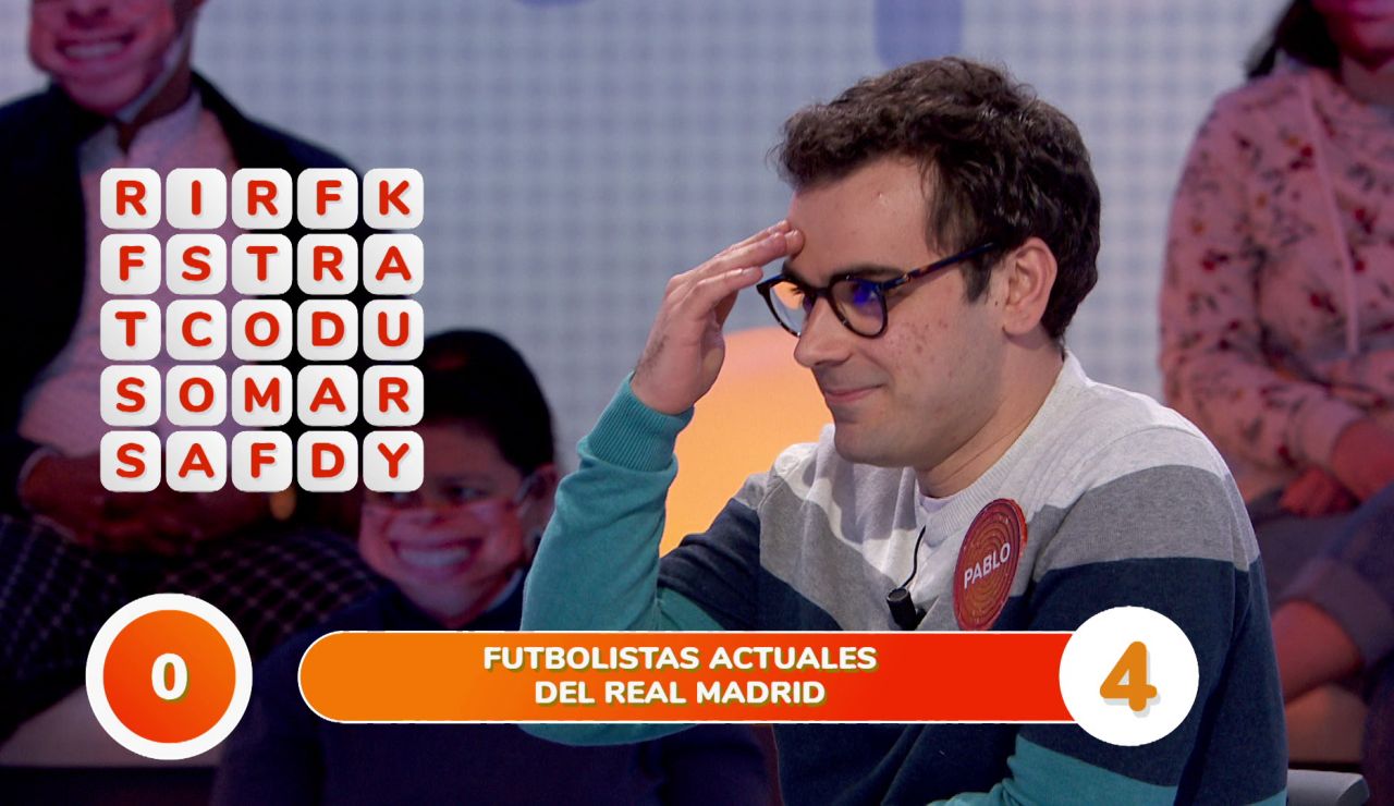 El tremendo gazapo de Pablo en la ‘Sopa de letras’: “Esto ya es trending topic” El tremendo gazapo de Pablo en la ‘Sopa de letras’: “Esto ya es trending topic”