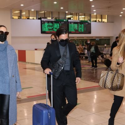 Chenoa, David Bustamante, Natalia, Manu Tenorio y Nuria Fergó llegan a Barcelona para despedir a Álex Casademunt