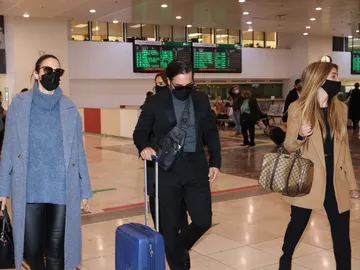 Chenoa, David Bustamante, Natalia, Manu Tenorio y Nuria Fergó llegan a Barcelona para despedir a Álex Casademunt Chenoa, David Bustamante, Natalia, Manu Tenorio y Nuria Fergó llegan a Barcelona para despedir a Álex Casademunt