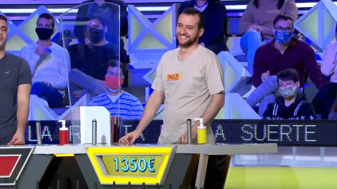 La dolorosa pérdida de David en ‘La ruleta de la suerte’: ¡Quiebra con más de 1.300€! La dolorosa pérdida de David en ‘La ruleta de la suerte’: ¡Quiebra con más de 1.300€!