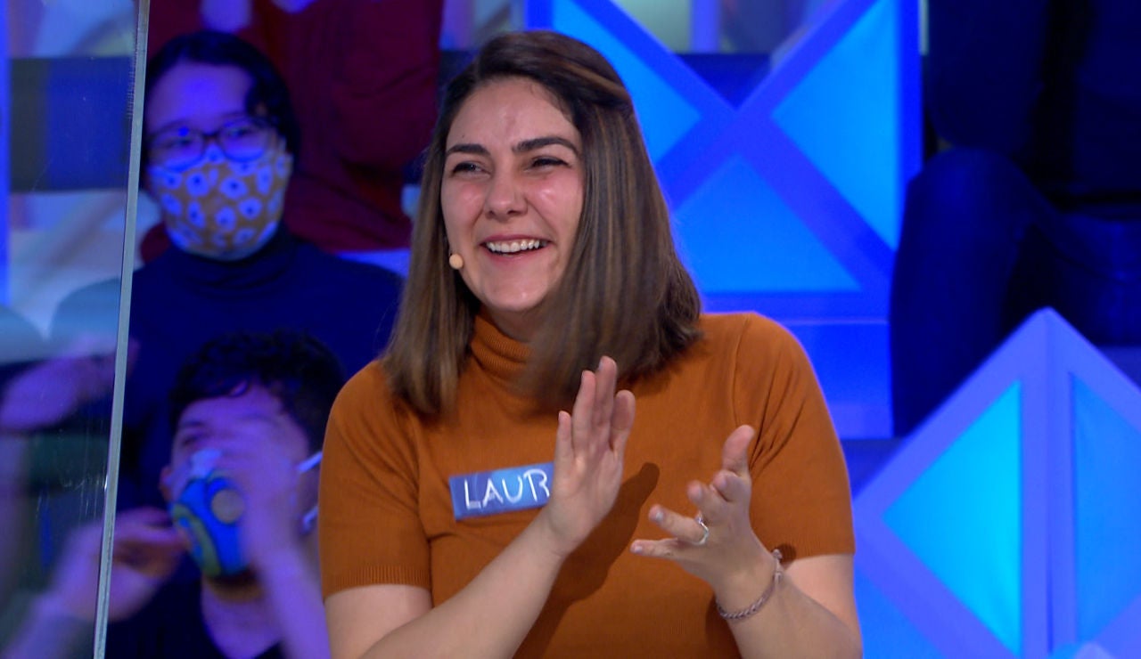 Laura se desmarca en ‘La ruleta de la suerte’: ¡Borda un panel y acumula 2.300€!