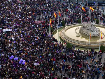 Manifestación en Madrid por el 8M Manifestación en Madrid por el 8M